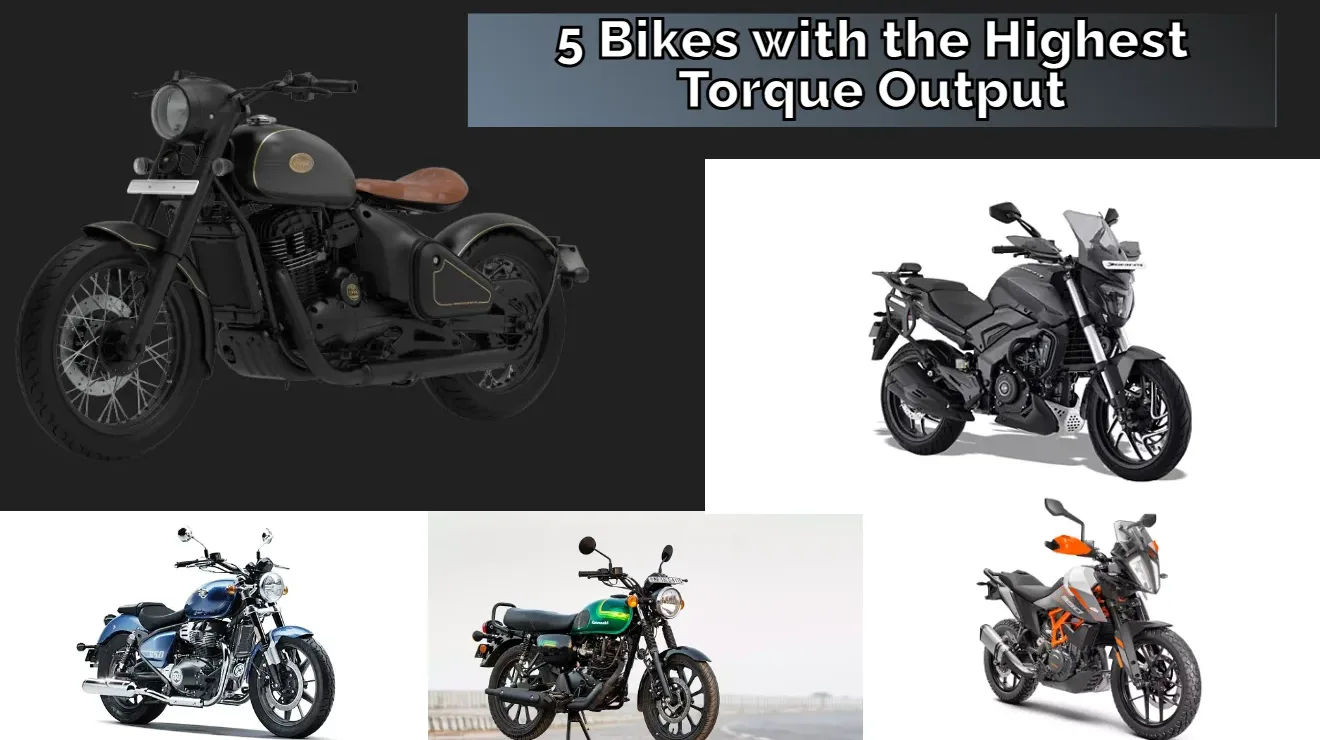 Highest Torque bikes