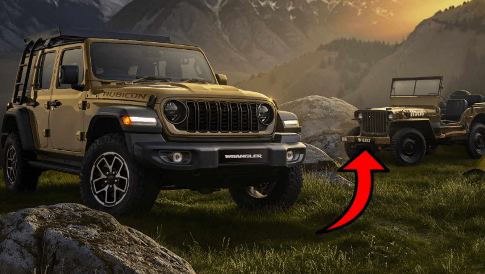 Jeep wrangler willys special edition