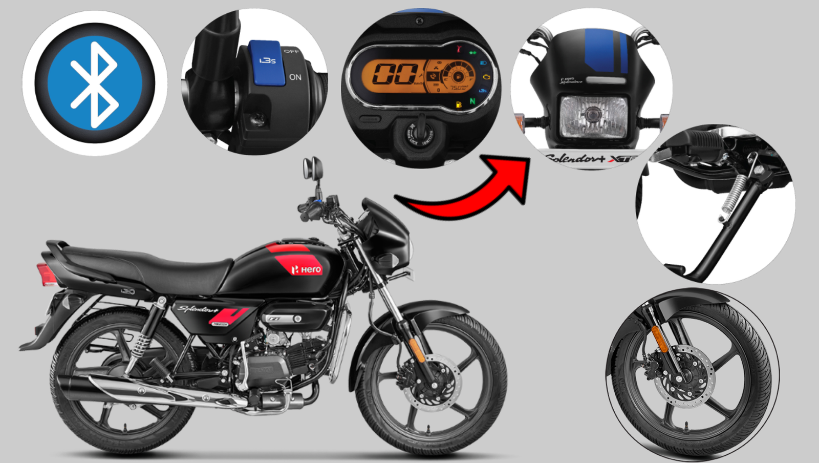 Hero Splendor Plus XTEC